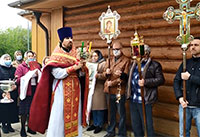 День Иверской иконы Божией Матери, крестный ход в храме Дмитрия Донского в Садовниках
