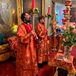 Литургия и Крестный ход в понедельник Светлой седмицы в храме Ризоположения на Донской