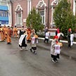 Литургия и Крестный ход в понедельник Светлой седмицы в храме Ризоположения на Донской