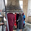 Прихожане храма Ризоположения на Донской поднялись на колокольню и прославили звоном Воскресение Христово!