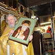 Освящение икон в храме святителя Николая Мирликийского в Бирюлеве