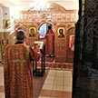 5-го мая 2021 года в домовом храме святого мученика Трифона при ПНИ №30 состоялось праздничное Пасхальное Богослужение