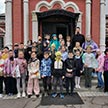 Ученики московских школ в храме Покрова Пресвятой Богородицы на Городне