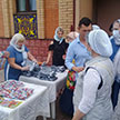 Раздача подарков в праздник «День Крещения Руси»