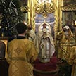 Празднование Рождества Христова в храме Положения Ризы Господней на Донской