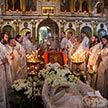 Божественная Литургия и чин отпевания в храме святителя Николая Чудотворца в Бирюлеве