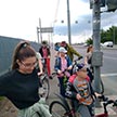 Велопробежка в Бирюлевский дендропарк молодежи прихода храма Покрова на Городне