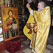 Храм святителя Николая Мирликийского в Бирюлеве. Освящение иконы для иконостаса нового храма
