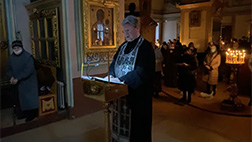 Канон святого Андрея Критского в Храме Ризоположения на Донской