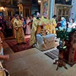Божественная литургия в праздник Происхождение Честных Древ Животворящего Креста Господня