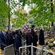 Божественная литургия в храме Сошествия Святого Духа на Даниловском кладбище г. Москвы