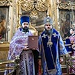 Епископ Фома совершил Литургию в храме Ризоположения на Донской