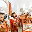 Епископ Фома совершил Литургию в храме святых мучениц Веры, Надежды, Любови и матери их Софии в Чертаново