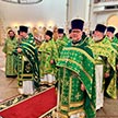 Торжественное богослужение в храме Живоначальной Троицы в Орехово-Борисово