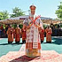 Богослужение на Бутовском полигоне под открытым небом