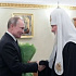Владимир Путин поздравил Святейшего Патриарха Кирилла с Днем тезоименитства