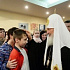 На Пасху Святейший Патриарх Кирилл посетил Российскую детскую клиническую больницу в Москве