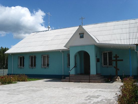 Временный храм во имя святого великомученика Георгия Победоносца