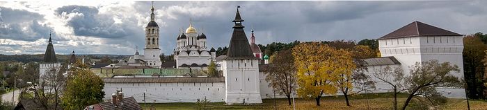 Панорама Пафнутьева Боровского монастыря