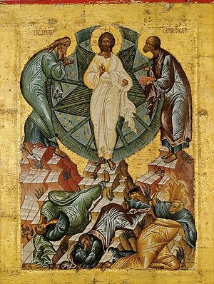 Преображение Господне. Икона. Россия. XV в. Кирилло-Белозерский музей