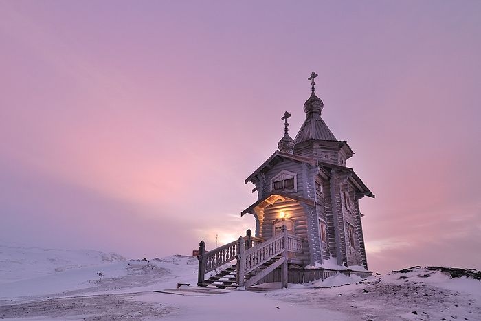 Храм в Антарктиде