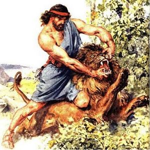 Самсон и Лев