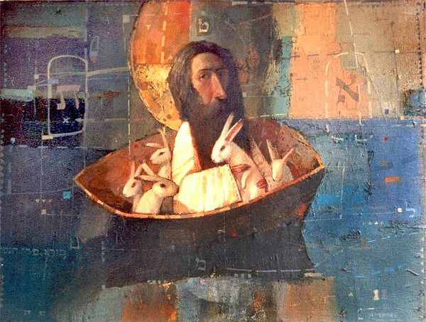 Дед Мазай. Художник: Александр Антонюк