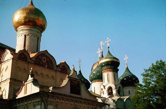 Троицкий собор Троице-Сергиевой лавры. Фото 1964 г.