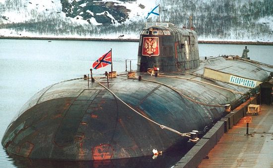 Атомная подводная лодка «Курск»