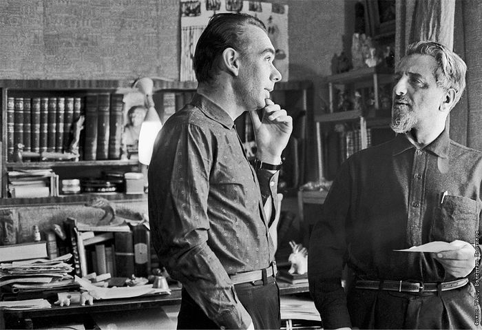 Алексей Баталов и Виктор Ардов, 1964 г. Фото ИТАР-ТАСС
