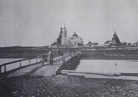 Сурский Иоанновский монастырь. Дореволюционная фотография