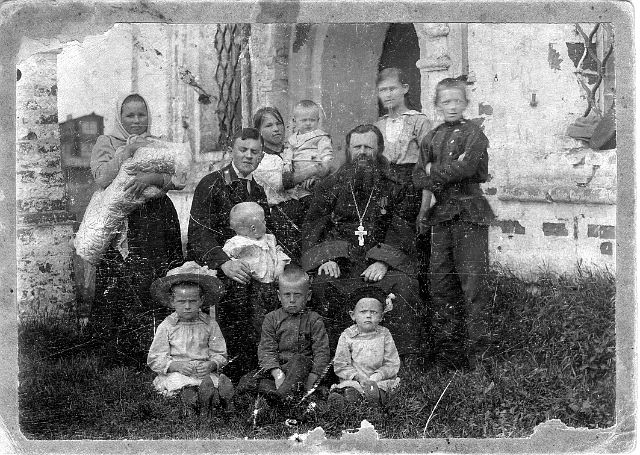 Священномученик Павел Малиновский с семьей