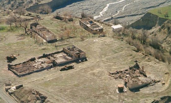 12-я пограничная застава Саригоры после неравного боя с боевиками