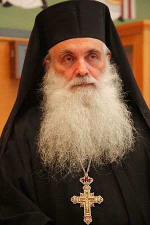 Архимандрит Нектарий (Антонопулос), ныне митрополит Арголидский