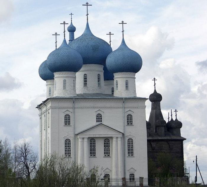 Церковь Сретения Господня в с. Заостровье (Приморский район Архангельской области) 