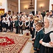 Посвящение в гимназисты именно в день прп. Сергия Радонежского 