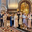 Вручение аттестатов в храме Христа Спасителя