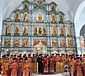 Служение епископа Фомы в храме Державной иконы Божией Матери в Чертаново