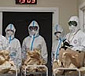 В дни празднования Крещения  Господня архиереи и священники передали освященную воду в  медицинские и социальные учреждения 