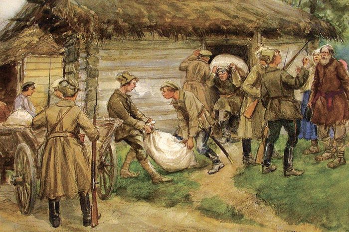 Продразверстка Рисунок Владимирова
